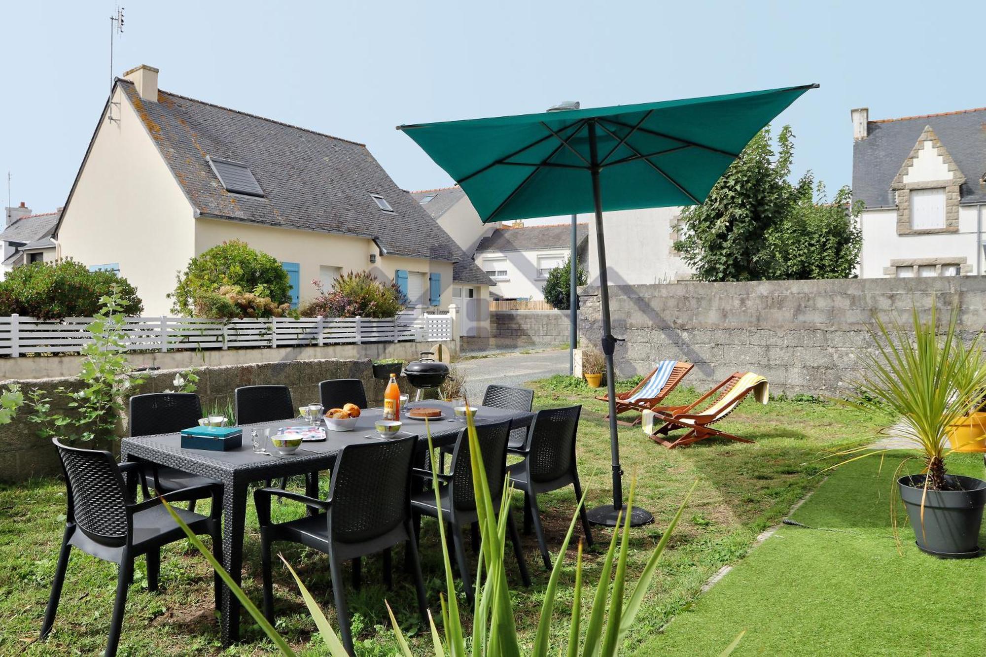 Localise - M8 - Ty Geoland - Maison A Deux Pas Du Centre Avec Jardin Au Guilvinec - Wifi Inclus - Animaux Bienvenus- Linge De Lit Inclus Buitenkant foto