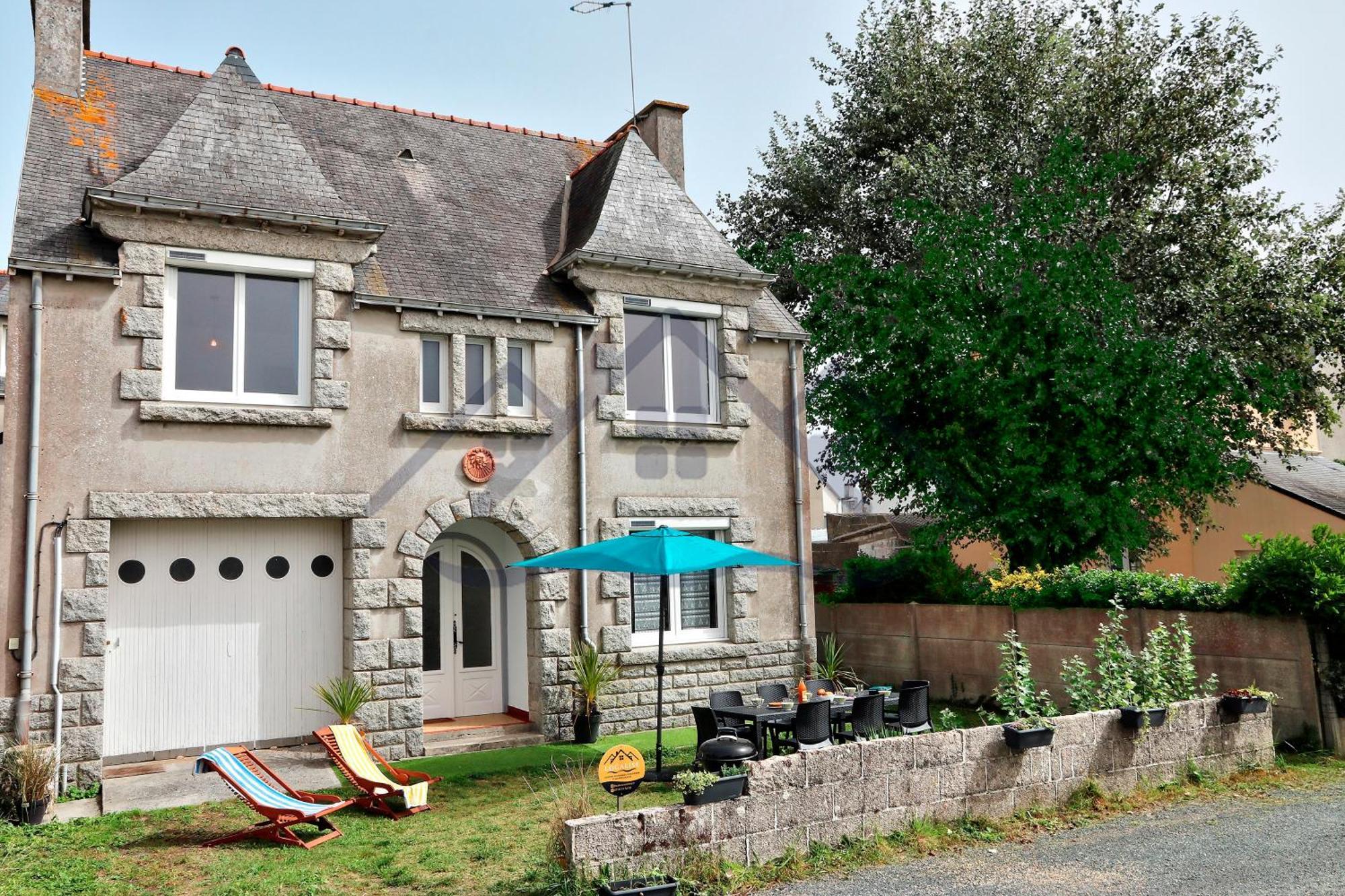 Localise - M8 - Ty Geoland - Maison A Deux Pas Du Centre Avec Jardin Au Guilvinec - Wifi Inclus - Animaux Bienvenus- Linge De Lit Inclus Buitenkant foto