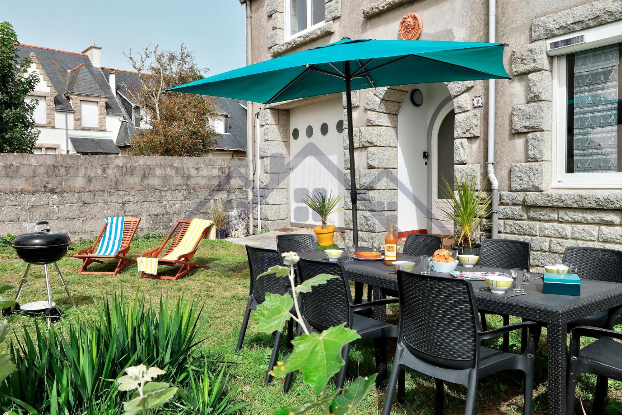 Localise - M8 - Ty Geoland - Maison A Deux Pas Du Centre Avec Jardin Au Guilvinec - Wifi Inclus - Animaux Bienvenus- Linge De Lit Inclus Buitenkant foto