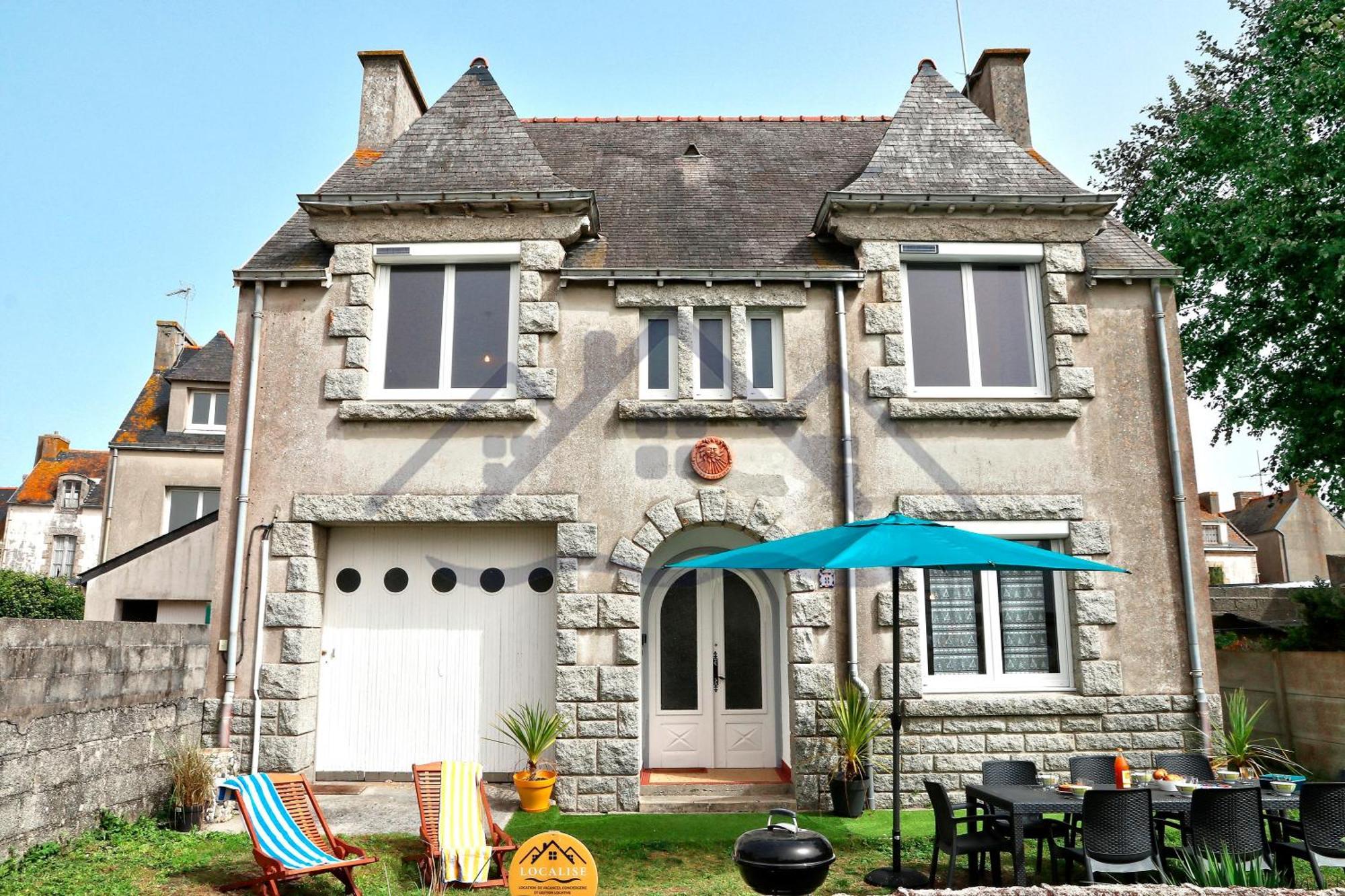 Localise - M8 - Ty Geoland - Maison A Deux Pas Du Centre Avec Jardin Au Guilvinec - Wifi Inclus - Animaux Bienvenus- Linge De Lit Inclus Buitenkant foto